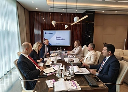 InfinBANK Rothschild & Co vakillari bilan uchrashuv o’tkazdi